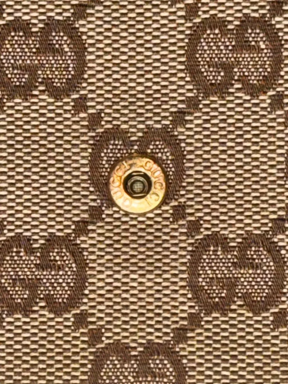 Gucci Vintage GG Monogram Bifold Wallet